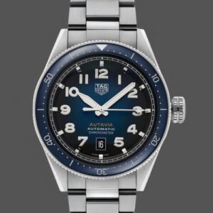 TAG Heuer AUTAVIA WBE5116.EB0173 blue dial Replica Watch - Best Quality Replica Watches UK Swiss Watch Brands 1:1 Replica Fake Watch
