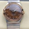Omega Constellation 123.25.38.21.63.001 M+ factory gold strap Replica Watch - Best Quality Replica Watches UK Swiss Watch Brands 1:1 Replica Fake Watch
