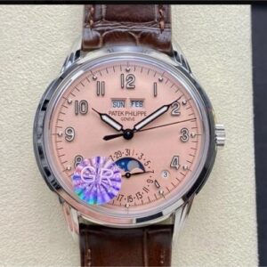Patek Philippe Grand Complications 5320G-011 GR Factory Alligator Leather Strap Replica Watch - Best Quality Replica Watches UK Swiss Watch Brands 1:1 Replica Fake Watch