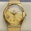Omega Constellation 131.50.41.21.99.001 V+ Factory V2 Gold Color Replica Watch - Best Quality Replica Watches UK Swiss Watch Brands 1:1 Replica Fake Watch