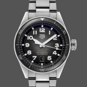 TAG Heuer AUTAVIA WBE5114.EB0173 stainless steel case Replica Watch - Best Quality Replica Watches UK Swiss Watch Brands 1:1 Replica Fake Watch