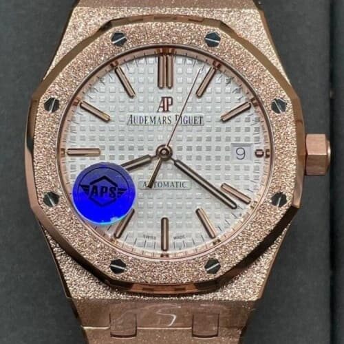 Audemars Piguet Royal Oak 15454OR.GG.1259OR.01 APS Factory Date Display Replica Watch - Best Quality Replica Watches UK Swiss Watch Brands 1:1 Replica Fake Watch
