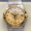 Omega Constellation 123.25.38.21.58.002 M+ Factory Date Display Replica Watch - Best Quality Replica Watches UK Swiss Watch Brands 1:1 Replica Fake Watch