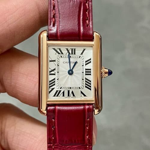 Cartier Tank WGTA0010 F1 factory solid case back Replica Watch - Best Quality Replica Watches UK Swiss Watch Brands 1:1 Replica Fake Watch