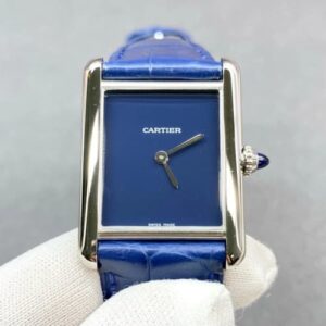 Cartier Tank WSTA0055 F1 Factory Stainless Steel Case Replica Watch - Best Quality Replica Watches UK Swiss Watch Brands 1:1 Replica Fake Watch