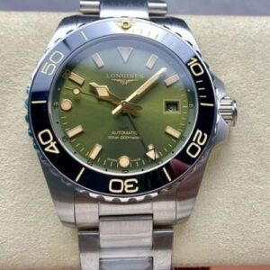 Longines Sports L3.790.4.06.6 GR Factory Green Dial Replica Watch - Best Quality Replica Watches UK Swiss Watch Brands 1:1 Replica Fake Watch