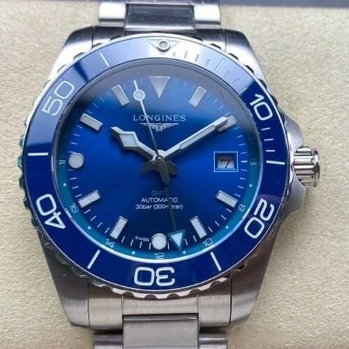 Longines Sports L3.790.4.96.6 GR Factory Stainless Steel Case Replica Watch - Best Quality Replica Watches UK Swiss Watch Brands 1:1 Replica Fake Watch