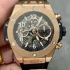 Hublot Big Bang 441.OX.1180.RX BB Factory black strap Replica Watch - Best Quality Replica Watches UK Swiss Watch Brands 1:1 Replica Fake Watch