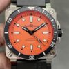 Bell & Ross Instruments BR0392-D-O-ST-SRB BR Factory Rubber Strap Replica Watch - Best Quality Replica Watches UK Swiss Watch Brands 1:1 Replica Fake Watch