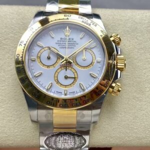 Rolex Cosmograph Daytona m126503-0001 Clean Factory Gold Strap Replica Watch - Best Quality Replica Watches UK Swiss Watch Brands 1:1 Replica Fake Watch