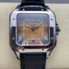 Cartier Santos WSSA0064-01 BV Factory leather strap Replica Watch - Best Quality Replica Watches UK Swiss Watch Brands 1:1 Replica Fake Watch