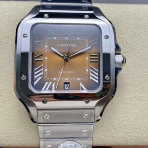 Cartier Santos WSSA0064 BV Factory Date Display Replica Watch - Best Quality Replica Watches UK Swiss Watch Brands 1:1 Replica Fake Watch