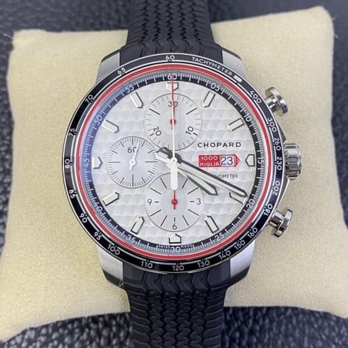 Chopard MILLE MIGLIA 168571-3002 V7 Factory Rubber Strap Replica Watch - Best Quality Replica Watches UK Swiss Watch Brands 1:1 Replica Fake Watch