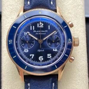 Blancpain Air Commander AC02-36B40-63B TW Factory Calfskin Strap Replica Watch - Best Quality Replica Watches UK Swiss Watch Brands 1:1 Replica Fake Watch
