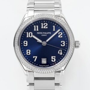 Patek Philippe TWENTY-4 7300-1200A-001 PPF Factory Blue Dial Replica Watch - Best Quality Replica Watches UK Swiss Watch Brands 1:1 Replica Fake Watch