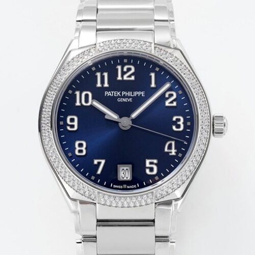 Patek Philippe TWENTY-4 7300-1200A-001 PPF Factory Blue Dial Replica Watch - Best Quality Replica Watches UK Swiss Watch Brands 1:1 Replica Fake Watch