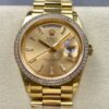 Rolex Day-Date M128398TBR-0037 8+ Factory Large Calendar Replica Watch - Best Quality Replica Watches UK Swiss Watch Brands 1:1 Replica Fake Watch