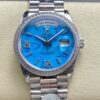 Rolex Day-Date model M128396TBR-0016 8+ Factory stainless steel strap Replica Watch - Best Quality Replica Watches UK Swiss Watch Brands 1:1 Replica Fake Watch