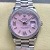 Rolex Day-Date model M128399TBR-0009 8+ Factory Diamond Bezel Replica Watch - Best Quality Replica Watches UK Swiss Watch Brands 1:1 Replica Fake Watch