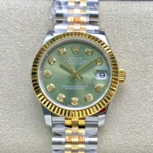 Rolex Datejust m278273-0030 GS factory gold watch strap Replica Watch - Best Quality Replica Watches UK Swiss Watch Brands 1:1 Replica Fake Watch