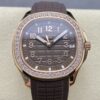 Patek Philippe AQUANAUT 5268-200R-010 GR Factory Transparent Case Back Replica Watch - Best Quality Replica Watches UK Swiss Watch Brands 1:1 Replica Fake Watch