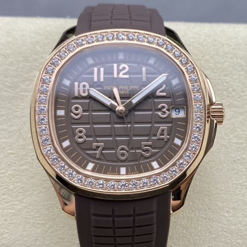 Patek Philippe AQUANAUT 5268-200R-010 GR Factory Transparent Case Back Replica Watch - Best Quality Replica Watches UK Swiss Watch Brands 1:1 Replica Fake Watch