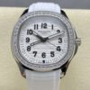 Patek Philippe AQUANAUT 5267-200A-012 GR Factory Diamond Bezel Replica Watch - Best Quality Replica Watches UK Swiss Watch Brands 1:1 Replica Fake Watch