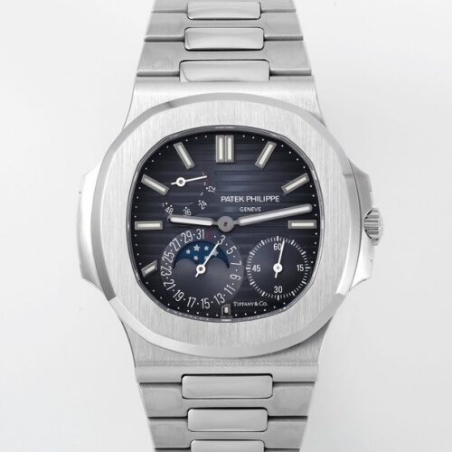 Patek Philippe Nautilus5712-1A-001 PPF factory V3 stainless steel case Replica Watch - Best Quality Replica Watches UK Swiss Watch Brands 1:1 Replica Fake Watch