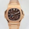 Patek Philippe Nautilus 5712-1R-001 PPF factory V3 brown dial Replica Watch - Best Quality Replica Watches UK Swiss Watch Brands 1:1 Replica Fake Watch