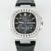 Patek Philippe Nautilus 5722G-001 PPF factory V3 diamond bezel Replica Watch - Best Quality Replica Watches UK Swiss Watch Brands 1:1 Replica Fake Watch
