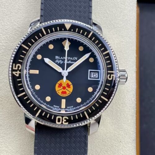 Blancpain Fifty Fathoms 5008D-1130-B64A TW Factory Black Dial Replica Watch - Best Quality Replica Watches UK Swiss Watch Brands 1:1 Replica Fake Watch