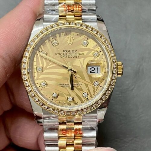 Rolex Datejust M126283RBR-0029 GM factory diamond bezel Replica Watch - Best Quality Replica Watches UK Swiss Watch Brands 1:1 Replica Fake Watch