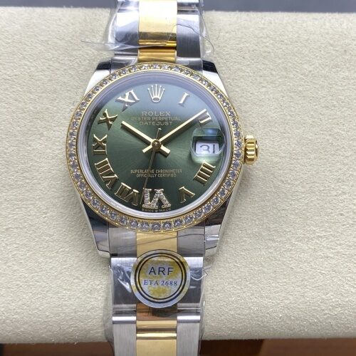 Rolex Datejust M278383RBR-0015 AR Factory Oystersteel Case Replica Watch - Best Quality Replica Watches UK Swiss Watch Brands 1:1 Replica Fake Watch