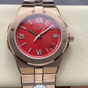 Chopard Snow Mountain Pride 295363-5014 GH Factory Red Dial Replica Watch - Best Quality Replica Watches UK Swiss Watch Brands 1:1 Replica Fake Watch