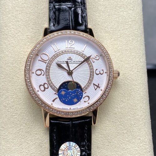 Jaeger-LeCoultre Rendez-Vous 357243J OMF Factory Diamond Bezel Replica Watch - Best Quality Replica Watches UK Swiss Watch Brands 1:1 Replica Fake Watch