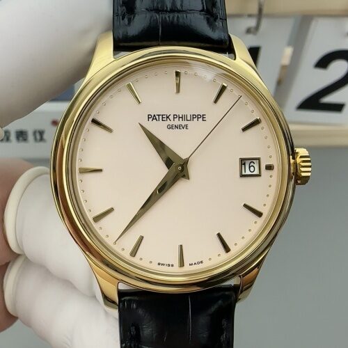 Patek Philippe Calatrava 5227J-001 3K Factory Date Display Replica Watch - Best Quality Replica Watches UK Swiss Watch Brands 1:1 Replica Fake Watch