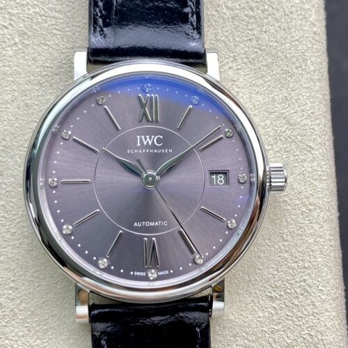 IWC Portofino IW458102 V7 Factory Grey Dial Replica Watch - Best Quality Replica Watches UK Swiss Watch Brands 1:1 Replica Fake Watch