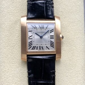 Cartier Tank WGTA0281 8848 Factory Gold Color Dial Replica Watch - Best Quality Replica Watches UK Swiss Watch Brands 1:1 Replica Fake Watch