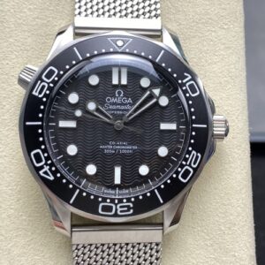 Omega Seamaster 210.30.42.20.01.010 VS Factory Black Dial Replica Watch - Best Quality Replica Watches UK Swiss Watch Brands 1:1 Replica Fake Watch