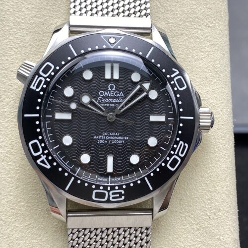 Omega Seamaster 210.30.42.20.01.010 VS Factory Black Dial Replica Watch - Best Quality Replica Watches UK Swiss Watch Brands 1:1 Replica Fake Watch