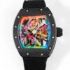 Richard Miller RM68-01KONGO RM factory black strap Replica Watch - Best Quality Replica Watches UK Swiss Watch Brands 1:1 Replica Fake Watch