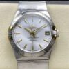 Omega Constellation 123.20.35.20.02.004 M+ Factory Stainless Steel Bezel Replica Watch - Best Quality Replica Watches UK Swiss Watch Brands 1:1 Replica Fake Watch