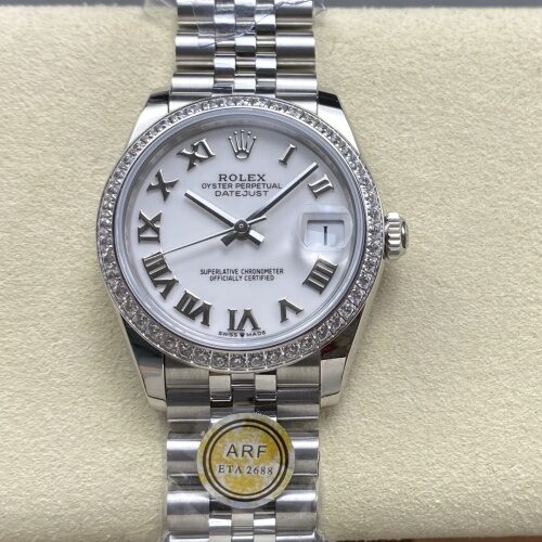 Rolex Datejust M278384RBR-0014 AR factory steel buckle Replica Watch - Best Quality Replica Watches UK Swiss Watch Brands 1:1 Replica Fake Watch