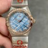Omega Constellation 131.25.28.60.99.001 TW factory diamond bezel Replica Watch - Best Quality Replica Watches UK Swiss Watch Brands 1:1 Replica Fake Watch