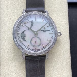 Vacheron Constantin Traditionnelle 83570-000G-9916 TW factory diamond bezel Replica Watch - Best Quality Replica Watches UK Swiss Watch Brands 1:1 Replica Fake Watch