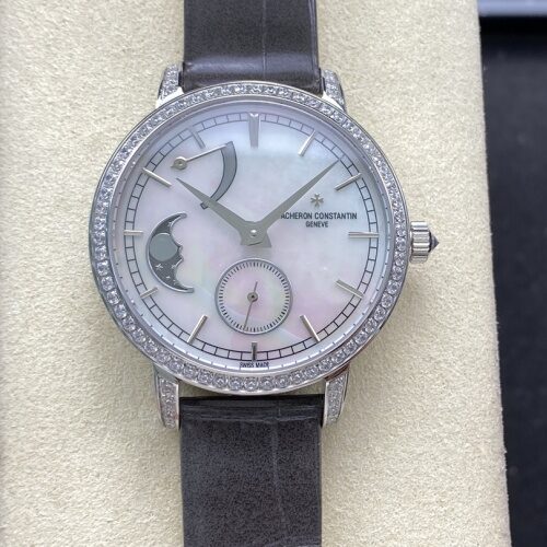 Vacheron Constantin Traditionnelle 83570-000G-9916 TW factory diamond bezel Replica Watch - Best Quality Replica Watches UK Swiss Watch Brands 1:1 Replica Fake Watch