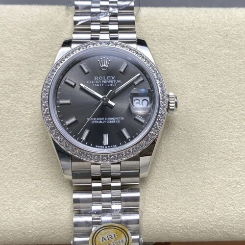 Rolex Datejust M278384rbr-0020 AR factory dark gray dial Replica Watch - Best Quality Replica Watches UK Swiss Watch Brands 1:1 Replica Fake Watch