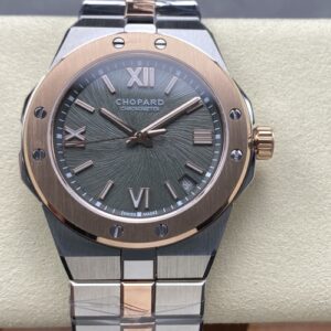 Chopard Snow Mountain Pride 298600-6001 GH factory gold strap Replica Watch - Best Quality Replica Watches UK Swiss Watch Brands 1:1 Replica Fake Watch