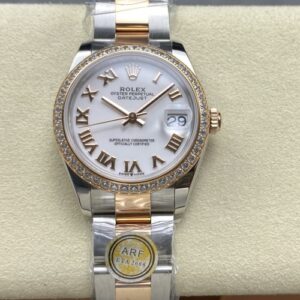 Rolex Datejust M278381RBR-0003 AR Factory Screw-in Case Back Replica Watch - Best Quality Replica Watches UK Swiss Watch Brands 1:1 Replica Fake Watch