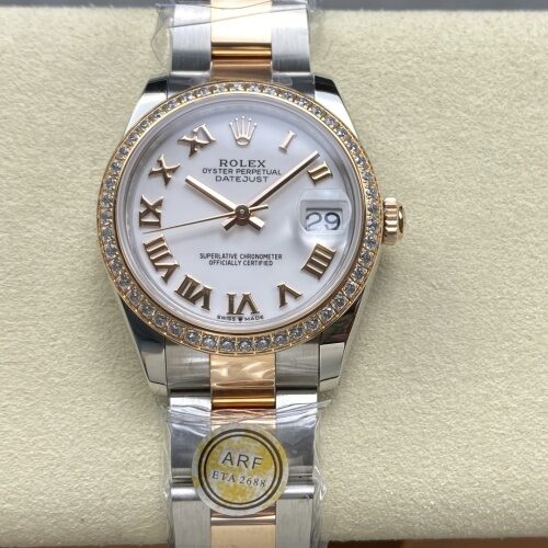 Rolex Datejust M278381RBR-0003 AR Factory Screw-in Case Back Replica Watch - Best Quality Replica Watches UK Swiss Watch Brands 1:1 Replica Fake Watch